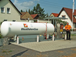 Autogas-Tankstelle (LPG)